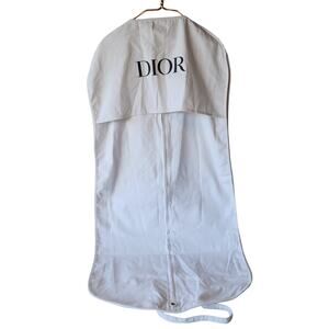 Christian Dior Garment bag travel hanger zipper 50 x 23 clean cotton
